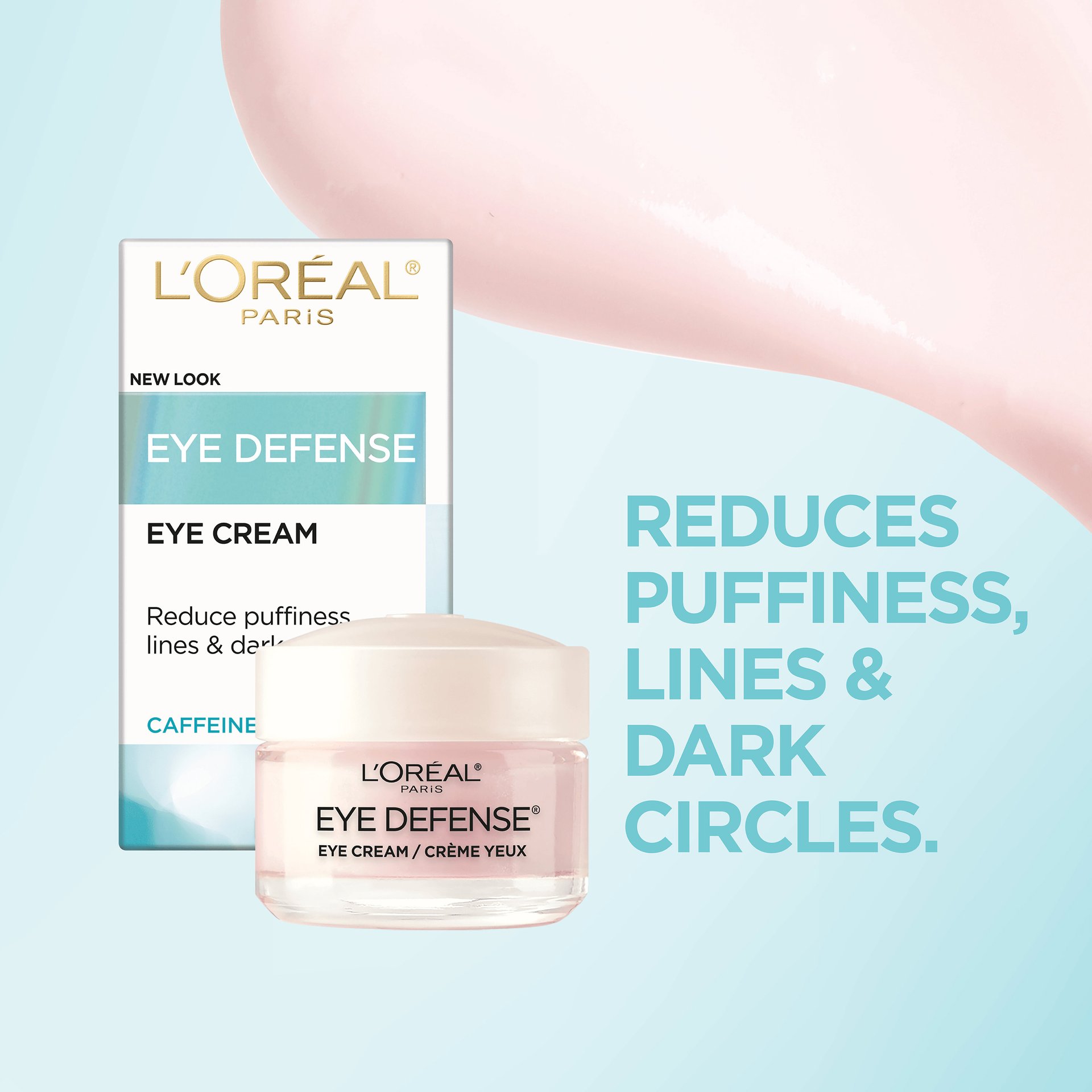 Reduce puffiness, lines & dark circles